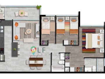 Departamento en venta en HUECHURABA