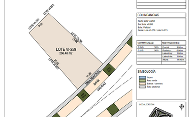 Terreno en Venta en The Village en Country Lakes