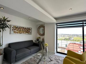 Venta departamento de 1 recamaras en Angelópolis, Punta Cascatta, amenidades