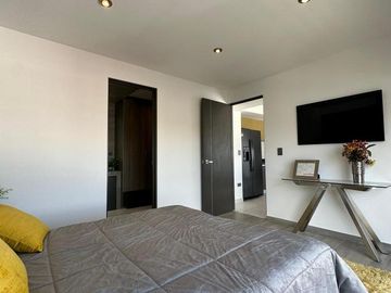 Venta departamento de 1 recamaras en Angelópolis, Punta Cascatta, amenidades