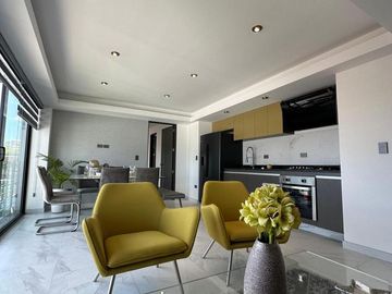Venta departamento de 1 recamaras en Angelópolis, Punta Cascatta, amenidades