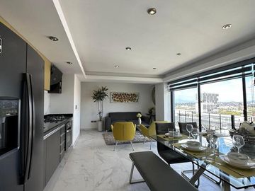 Venta departamento de 1 recamaras en Angelópolis, Punta Cascatta, amenidades