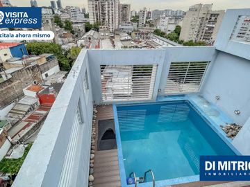 ¡Un monoambiente con un gran balcón y amenities! Visitalo Express HOY mismo!