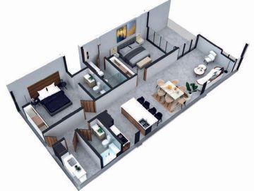 Departamento(B) en Venta en Yaakun en San Ramón Norte