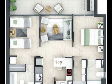 Departamento en venta en LAS CONDES