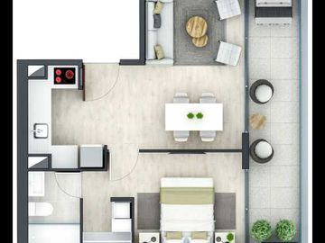 Departamento en venta en LAS CONDES