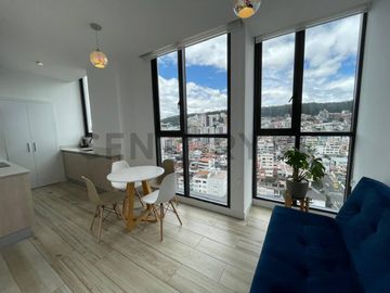 En Venta Suite Amoblada para inversión Quito 6 de Diciembre-Gaspar de Villaroel