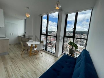En Venta Suite Amoblada para inversión Quito 6 de Diciembre-Gaspar de Villaroel
