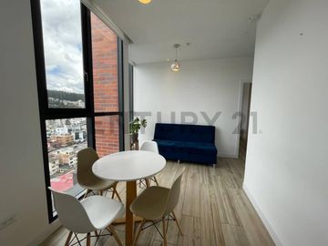 En Venta Suite Amoblada para inversión Quito 6 de Diciembre-Gaspar de Villaroel