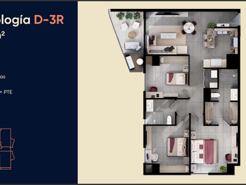 PREVENTA DE DEPARTAMENTO EN  ZONA VALLE PONIENTE, SAN PEDRO GARZA GARCIA, NL
