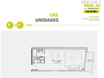 Monoambiente de 46m2 en exclusivo desarrollo full Amenities!VENTA