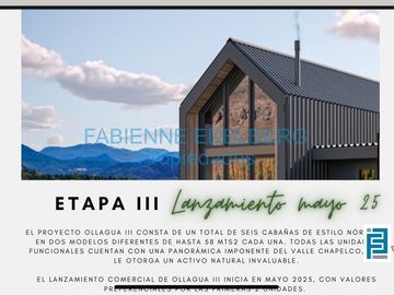 INVERSION - CABAÑAS EN POZO - 1 DORM- San Martin de los Andes