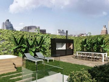 2 ambientes en suite con vestidor de 67m2 balcón aterrazado! VENTA