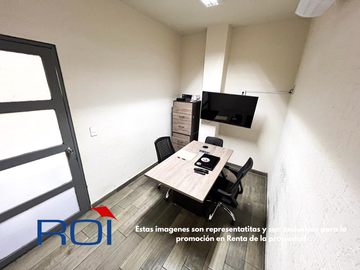 Oficina Renta Amueblada zona sur
