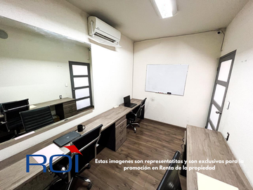Oficina Renta Amueblada zona sur