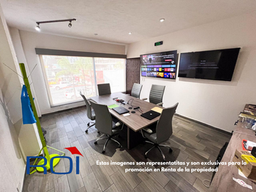 Oficina Renta Amueblada zona sur