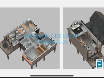 INVERSION - CABAÑAS EN POZO 2 DOM - San Martin de los Andes