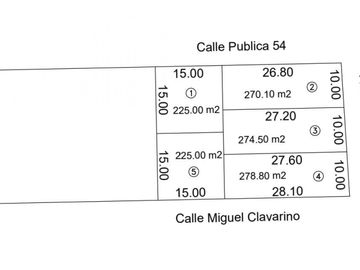 Venta terrenos avenida Irazusta