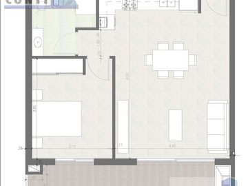 Departamento 2 Ambientes- jardín y parrilla - Altos de Maschwitz - Escobar - Zona Norte