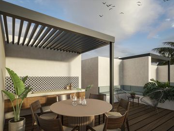 Casa en venta a 100 metros del mar en Chicxulub