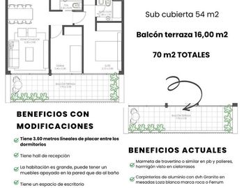 Departamento 3 ambientes en Venta en Saavedra