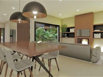 Santa Elena - excelente casa a estrenar en lote con vista a espacio verde