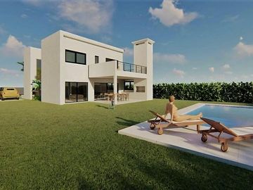 Santa Elena - excelente casa a estrenar en lote con vista a espacio verde