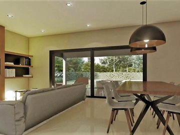 Santa Elena - excelente casa a estrenar en lote con vista a espacio verde