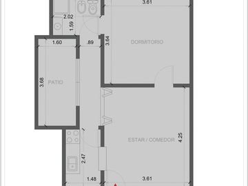 Av. de Los Constituyentes 5900 PH 2 Ambientes con Patio Villa Urquiza