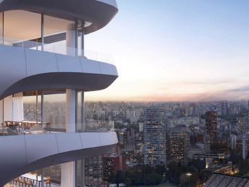 Departamento 4 ambientes con dependencia en L´avenue Libertador con vista al hipodromo