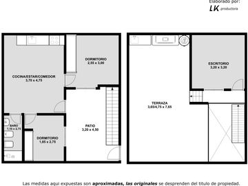 Venta PH 3 ambientes con patio y terraza reciclado a nuevo integramente
