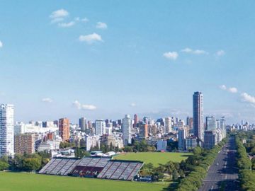 Departamento 4 ambientes con dependencia en L´avenue Libertador con vista al Polo