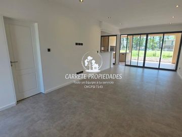 Casa estrenar lista para mudarte en venta. Barrio Santa Sofia. Pilar