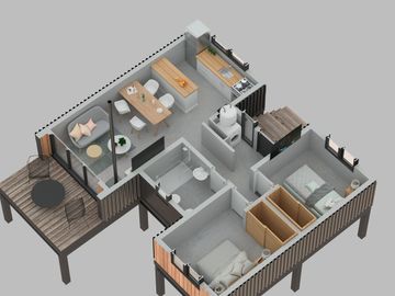 Cabañas en Valle Chapelco