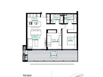 DEPARTAMENTO DE 3 AMB, EN CONSTR, ENTREGA MARZO 2026, APTO CREDITO BANCO MACRO