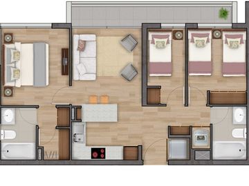 Departamento en venta en RECOLETA