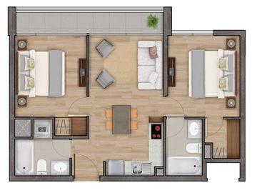 Departamento en venta en RECOLETA