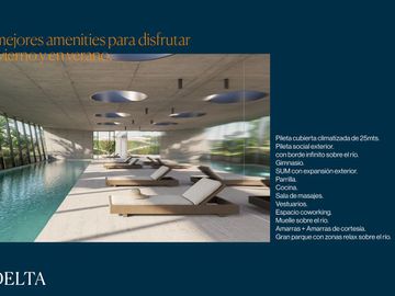 Departamento  Venta en Indigo, Nordelta.