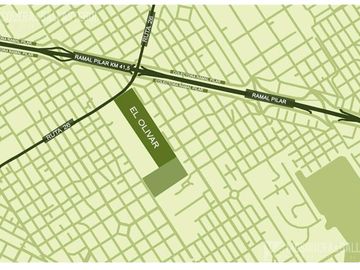 Lote en venta- El Olivar, Pilar.