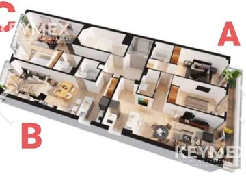 Departamento en  Belgrano, monoambiente. Muy luminoso. A estrenar. APTO CREDITO