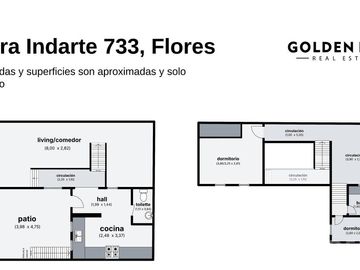 PH 3 ambientes con cochera cubierta, patio y terraza en la mejor zona de Flores