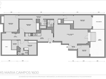 DEPARTAMENTO - VENTA - 5 AMBIENTES - COCHERA CUBIERTA - PALERMO - APTO CRÉDITO