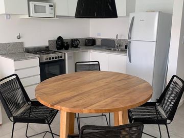 Departamento de dos ambientes con vista en alquiler temporal | Lagoon Pilar