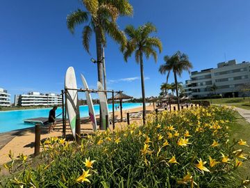 Departamento de dos ambientes con vista en alquiler temporal | Lagoon Pilar