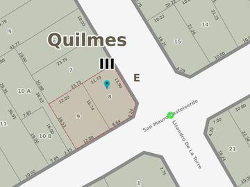 Chalet sobre 2 lotes a modernizar