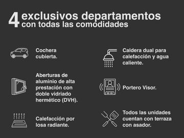 Cuadruplex dos dormitorios Costas de Manantiales