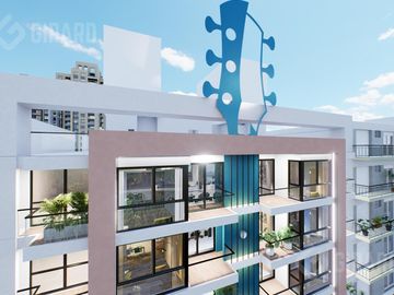 Loft en venta de 46 mts en zona guemes