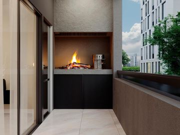 Departamentos de 1 dormitorio en edificio 