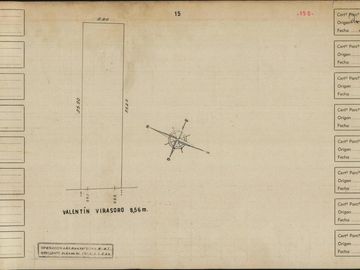 Valentin Virasorio 900, Lote 8,80 x 36, 17000m2 Vendibles, Se Aeptan Metros - Permutas, Caballito