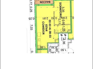 Departamento de un dormitorio